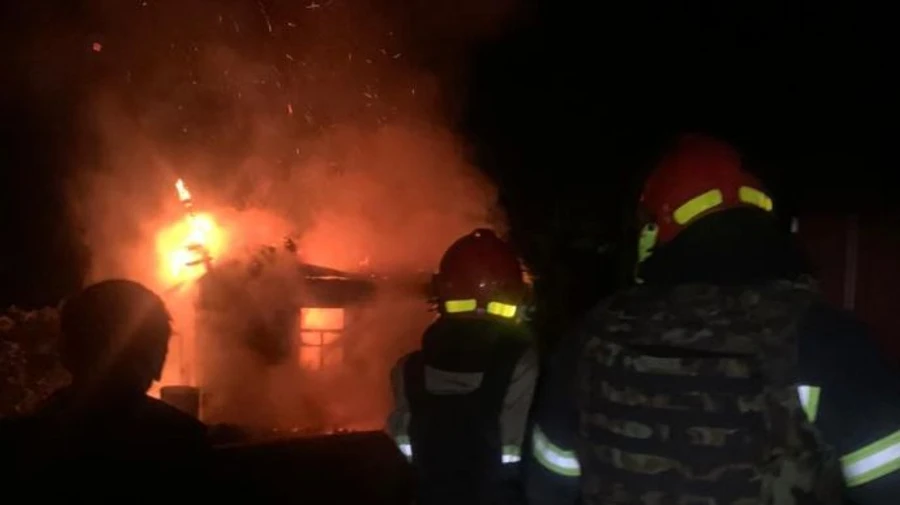 Kramatorsk hospital catches fire after being hit in early hours of 7 September