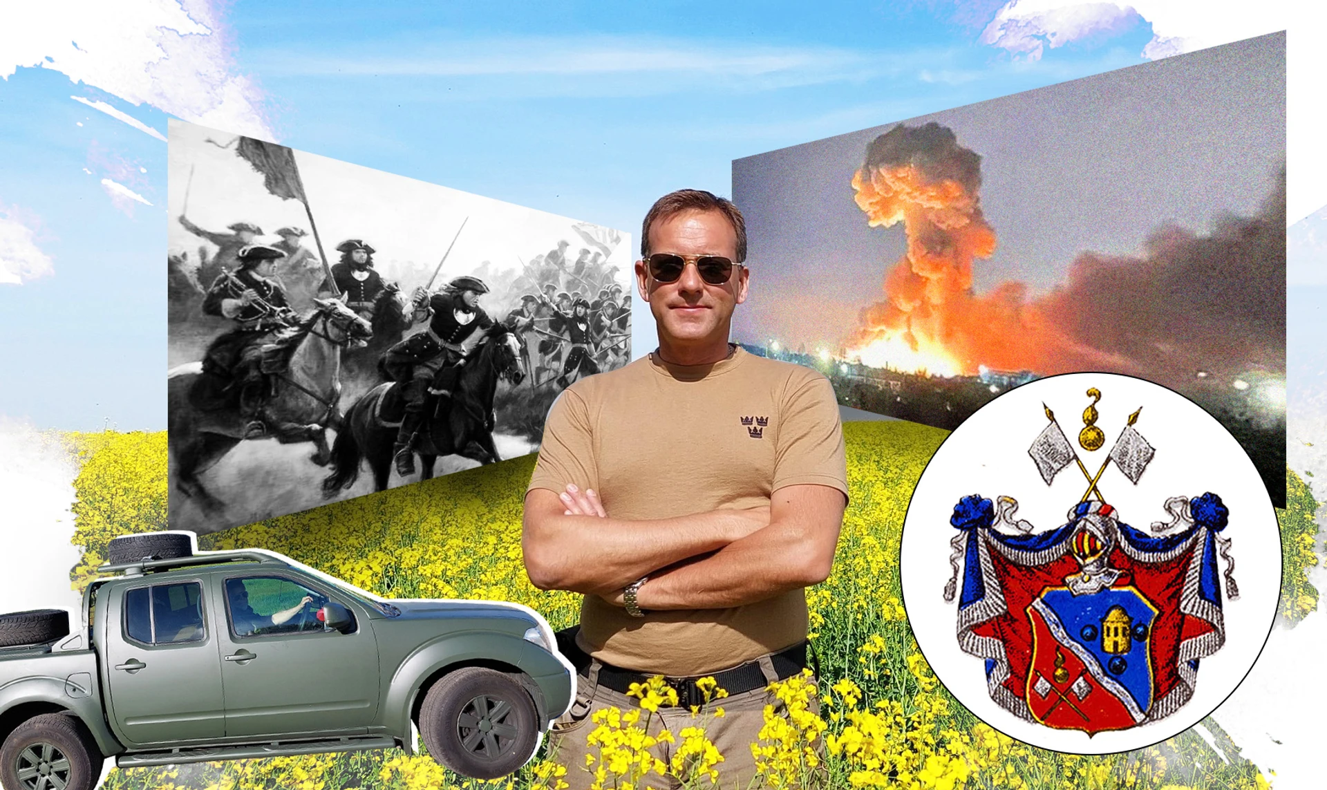 Діди воювали. Як нащадок шведа під Полтавою допомагає перемогти Росію, поки Путін марить величчю Петра I