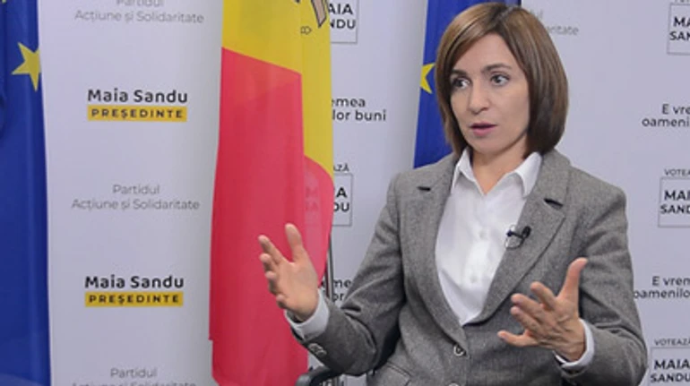 Російські війська мають піти з Придністров'я, а Крим – це Україна: інтерв'ю Маї Санду ЄвроПравді