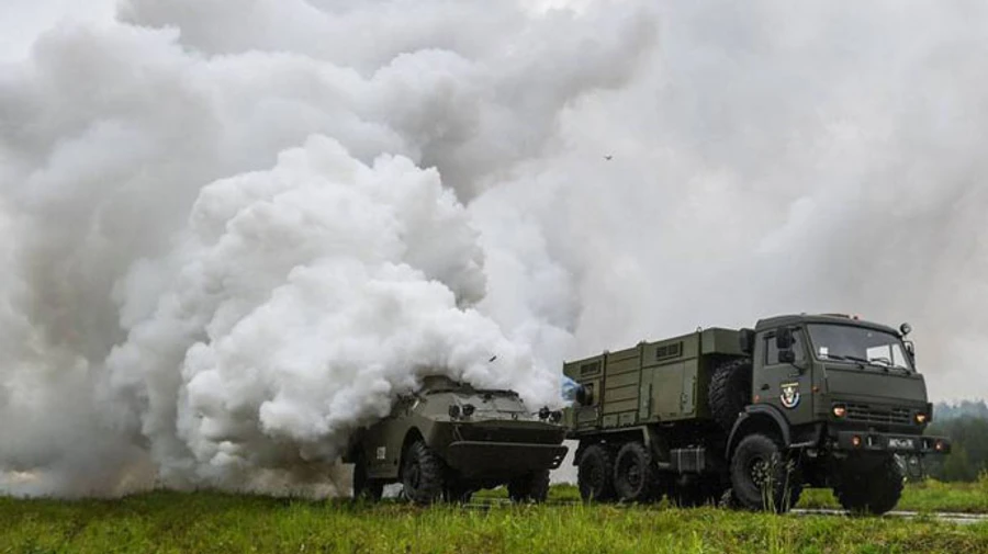 UK MoD says Russia is failing to effectively use smoke camouflage in combat operations