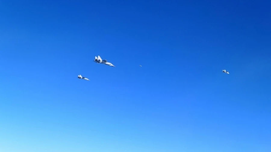 Hungarian fighter jets intercept five Russian aircraft over Baltic Sea – photos