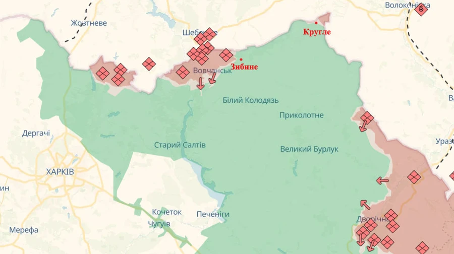 Росіяни намагалися прорвати держкордон на Харківщині