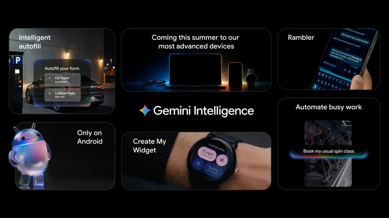 Google анонсувала Gemini Intelligence – систему для автоматизації завдань у Android