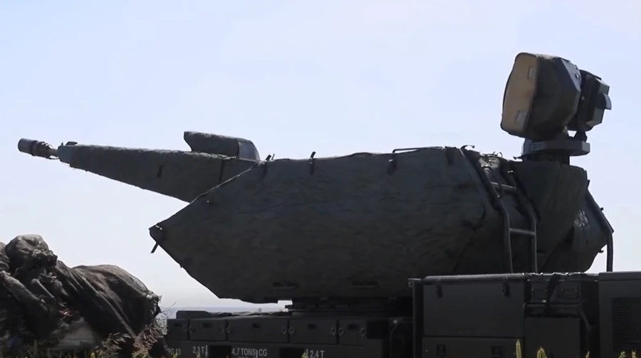 New video shows Ukrainian forces using German Skynex air defence system to down Russian cruise missile