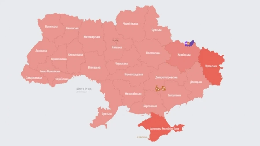 Втретє за день в Україні була масштабна повітряна тривога: злітав МіГ