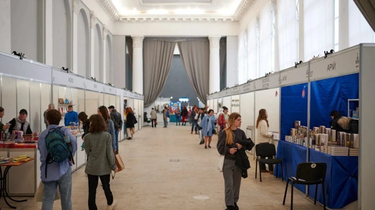 Виставка досягнень книжкового господарства. В Києві відкрили ще один фестиваль книги