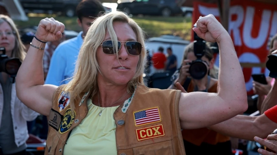 Соратница Трампа в ответ на призыв помочь Украине предложила поцеловать ее в задницу