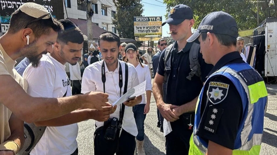Israeli police arrive in Uman for Rosh Hashanah period