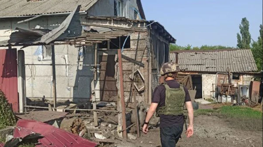 Russian forces hit Avdiivka with rocket artillery and coke facility with missiles on 27 July morning
