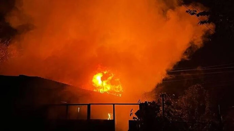 Росіяни вночі гатили по Дніпропетровщині з РСЗВ, в Нікопольському районі збито Shahed-136 - ОВА