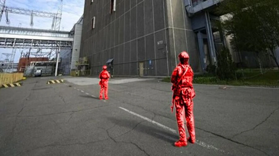 Occupiers ostentatiously capture Ukrainian terrorists on eve of IAEA mission arrival at Zaporozhzhia Nuclear Power Plant 