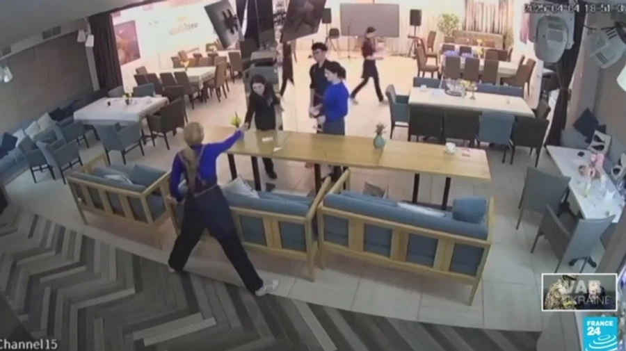 Video from restaurant in Kryvyi Rih struck by Russian Iskander missile revealed – no NATO officers there