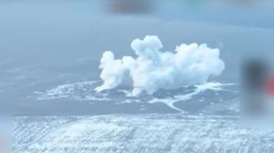 Ukrainian Air Force destroys drone launch point in Kursk Oblast – video