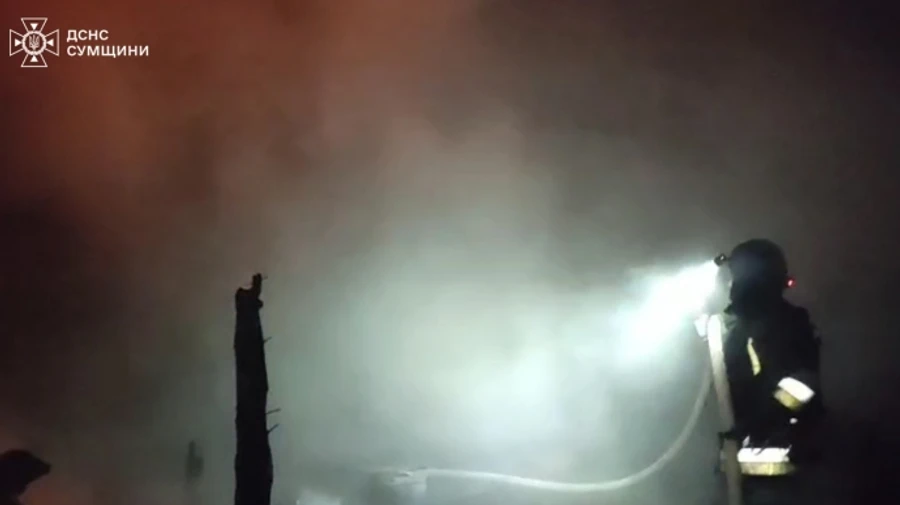 Aftermath of Russian attacks: 2 injured in Chernihiv Oblast, fires rage and farm damaged in Sumy Oblast – photos