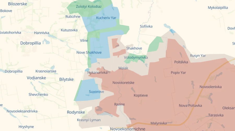 Ukrainian forces push back Russians in Pokrovsk area, but Russia advances in Donetsk and Kharkiv oblasts – DeepState