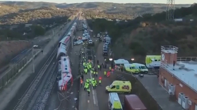 In Spain, a train accident happened for the second time in a few days: a person died