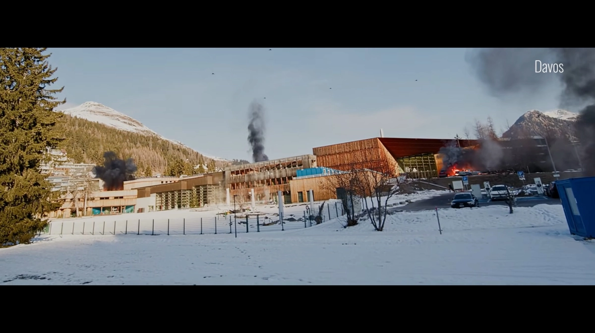 AI video of Russian attack on Brussels and Davos shown at Munich Conference – video