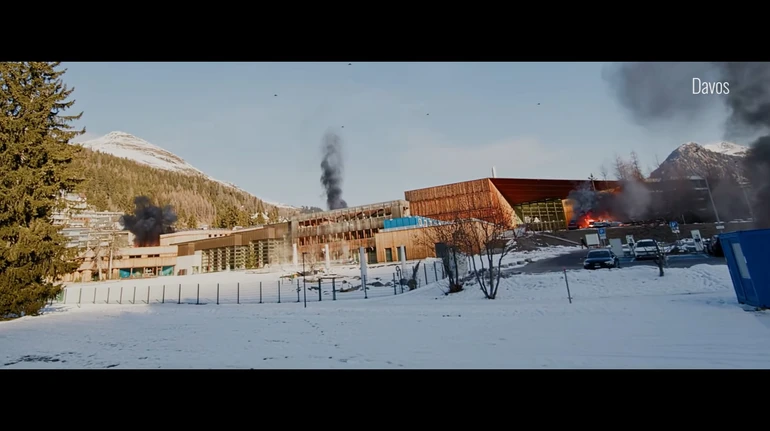 На Мюнхенській конференції показали ШІ-відео російського нападу на Брюссель та Давос