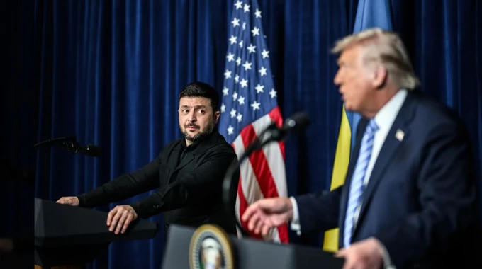 Зеленский: Только побывав в Украине, Трамп поймет, кто агрессор и на кого нужно давить