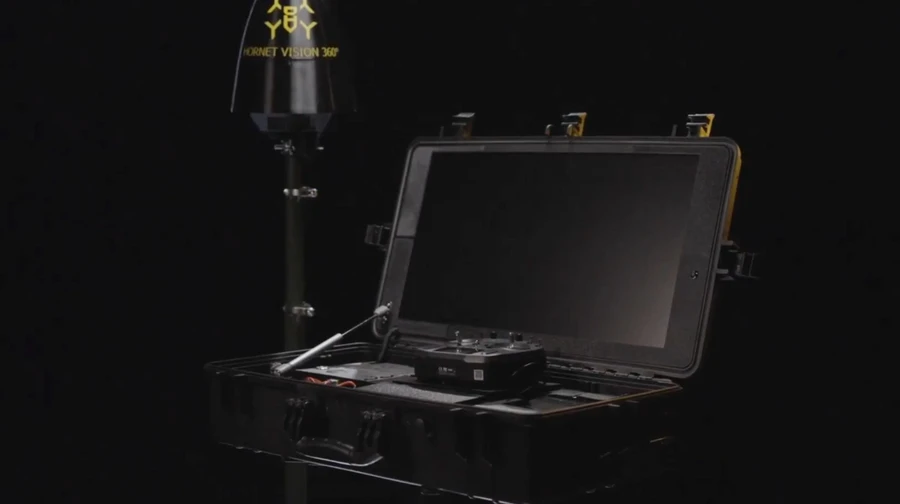 Dyki Shershni video shows Sting interceptor drone being controlled from 2,000 km away