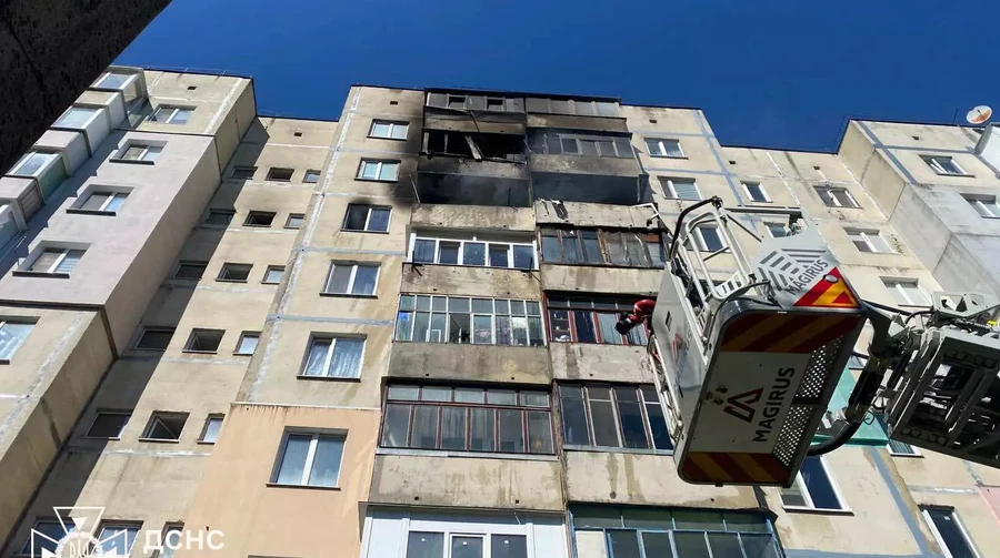 Ребёнок погиб во время пожара в девятиэтажном доме в Ровно