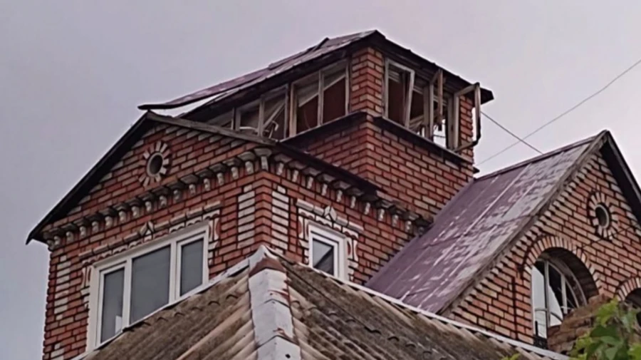 Russians attack Nikopol and Marhanets community with kamikaze drones in morning – photos