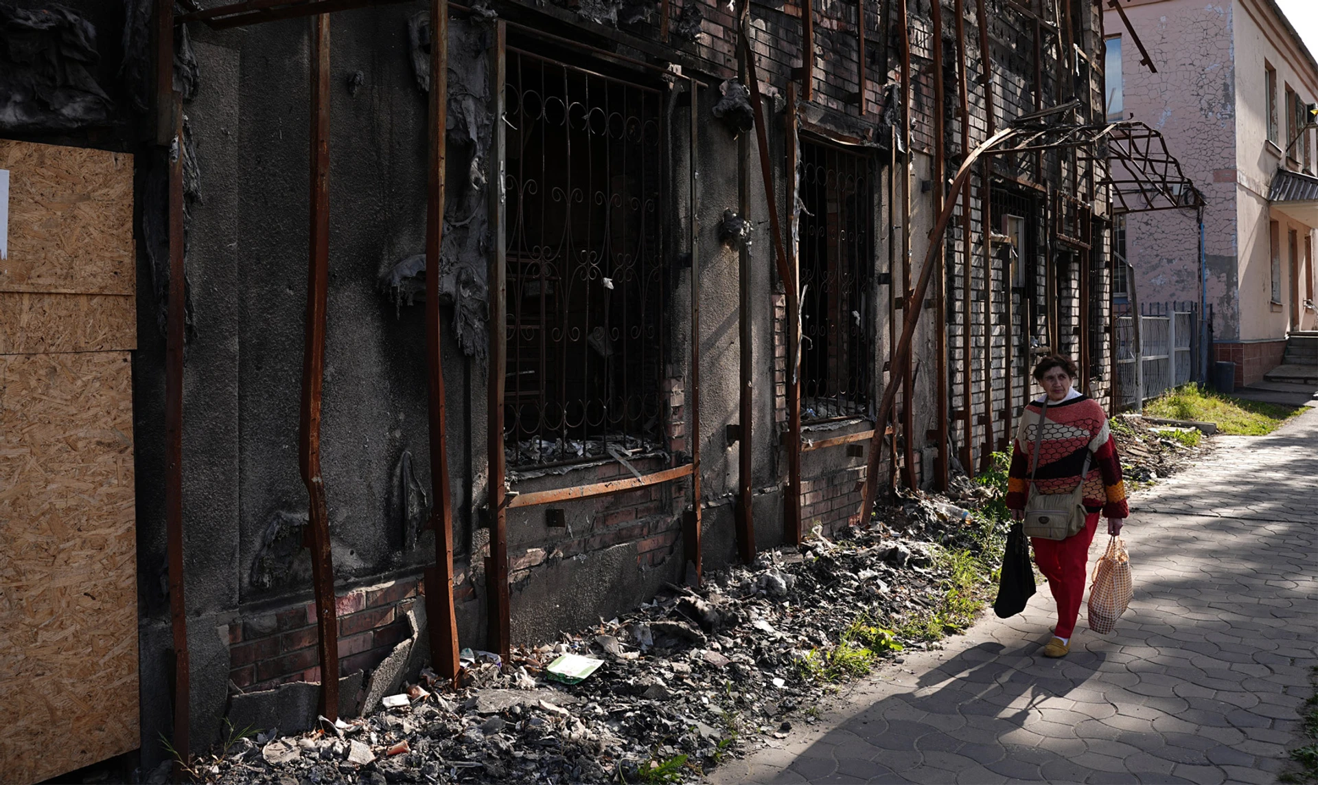 It's as if our lives just came to an end. The city of Izium is coming to life after Russian occupation