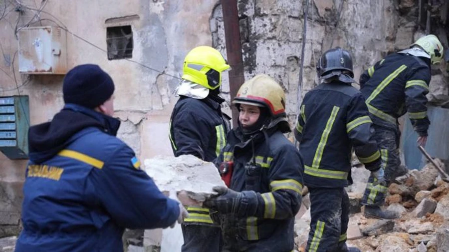 У центрі Одеси обвалився під’їзд будинку, що має статус пам'ятки архітектури