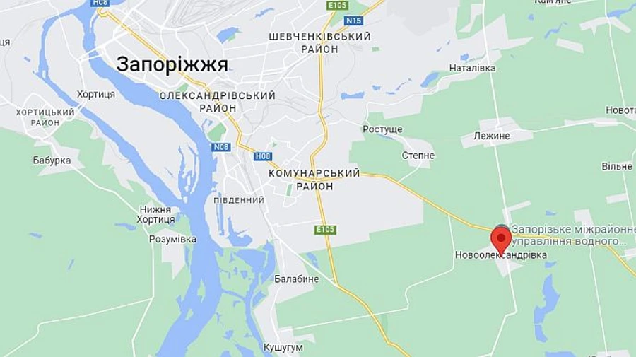 Росіяни обстріляли Запорізьку область, зайнялася пожежа