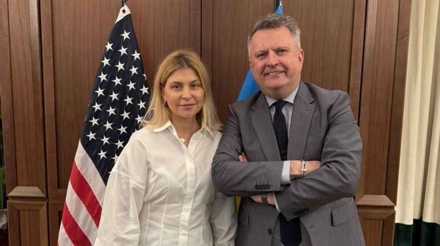 Kislytsia published a photo with Stefanishyna: Many people were worried about our facial expressions