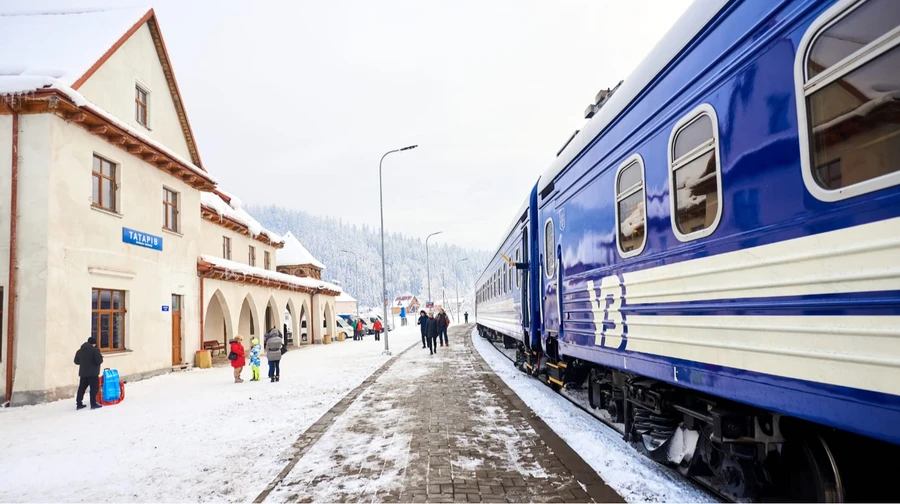 Russian drone attack damages railway infrastructure in Kovel, Volyn Oblast