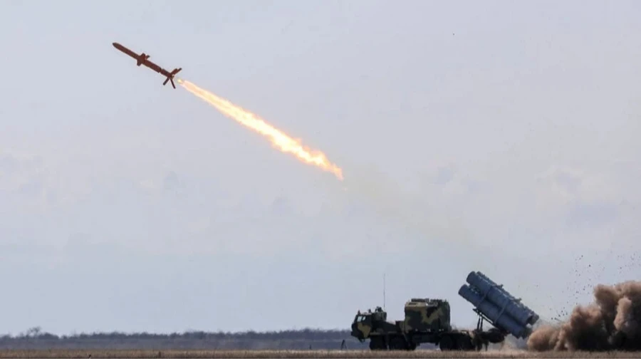 Ukrainian-made Neptune missile hits Russian Navy facility in Sevastopol