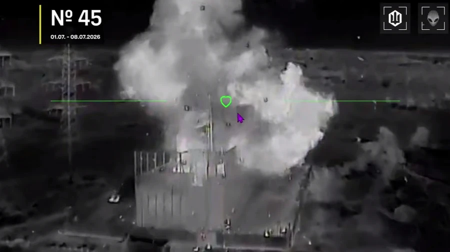 Ukraine hits five substations and key power bridge from Russia to Crimea overnight