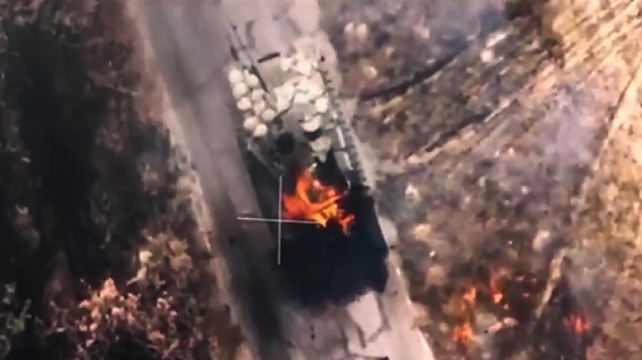 National Guard soldiers destroy newest Russian tank on Kherson front