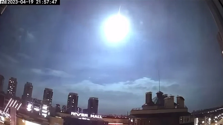 Космическое агентство во время вспышки в Киеве зафиксировало высокоэнергетическое акустическое событие  