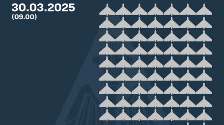 Россияне атаковали Украину 111 беспилотниками и баллистической ракетой