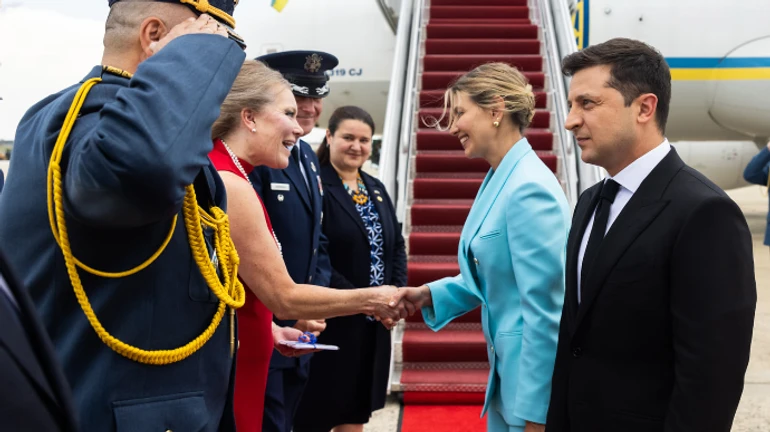 Зеленский прибыл в Вашингтон