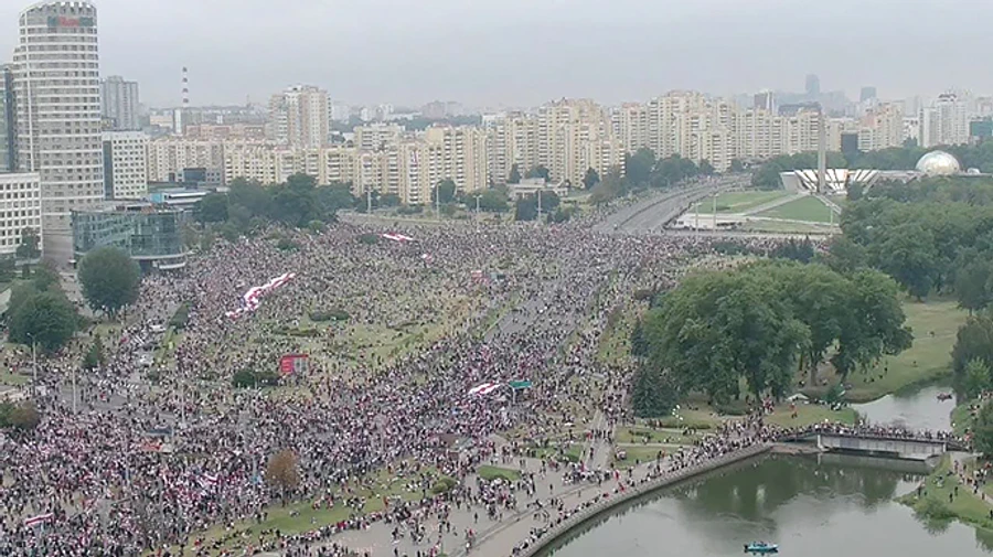 Протесты в Беларуси: МВД составило 79 протоколов, насчитало 20 тысяч людей