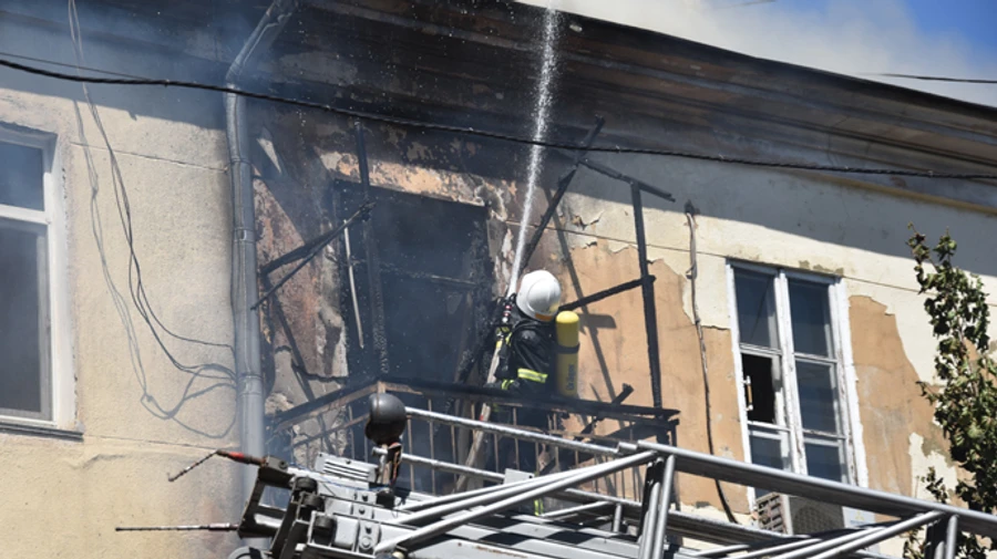 В Одесі зайнявся будинок 1814 року забудови