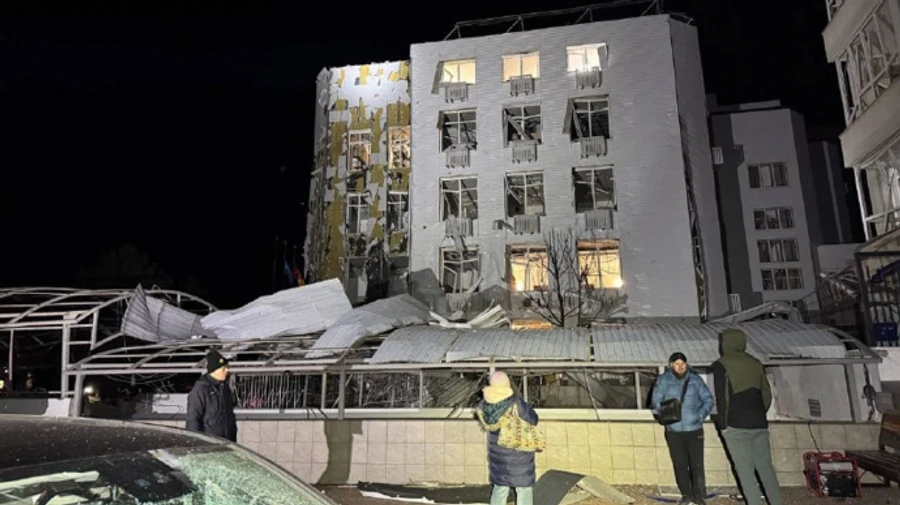 Russian drone attack on Odesa: 4 people injured, infrastructure, outpatient clinic and kindergarten damaged