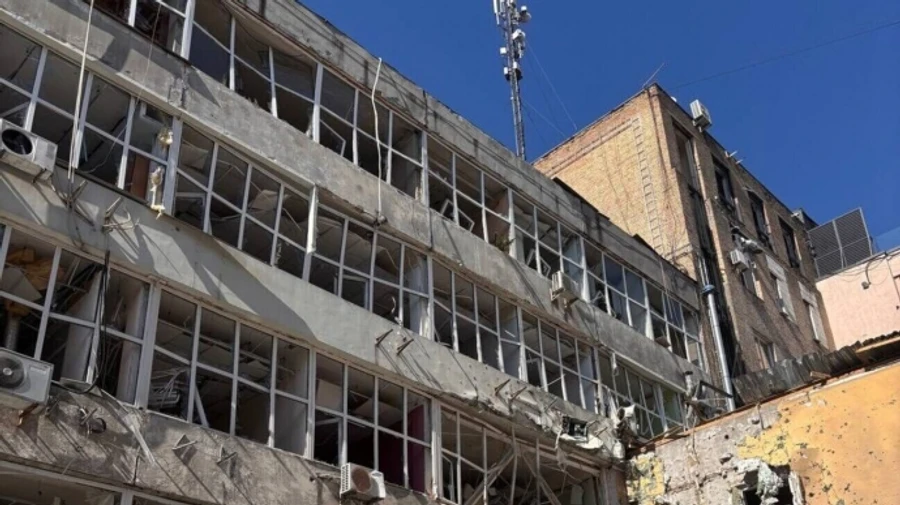 Nash Format publishers hit by Russian strike on Kyiv – photos