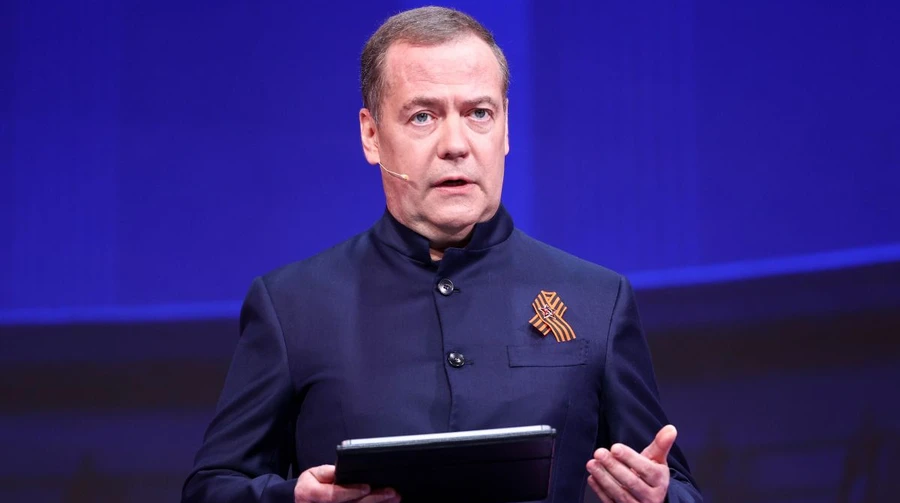 Former Russian president calls US sanctions an act of war against Russia