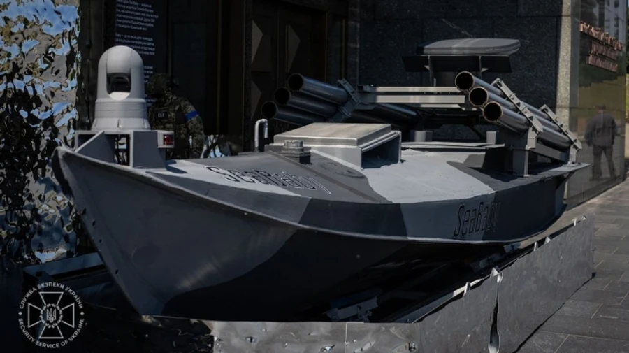 Малюк подтвердил, что морские дроны Sea Baby оснастили РСЗО Град