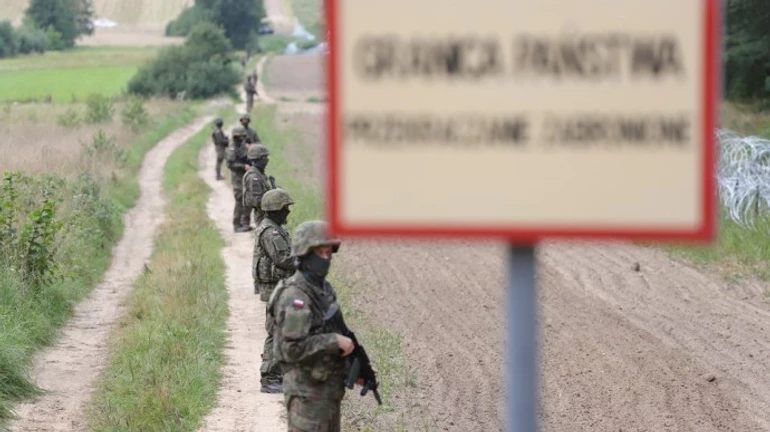 Біля польського кордону зі сторони Білорусі відкрили вогонь у повітря