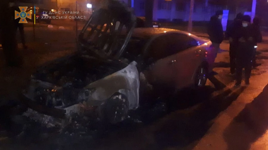 Невідомі підпалили авто колишнього СБівця, керівника генінспекції Офісу генпрокурора