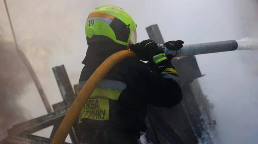 Secondary school near Cherkasy damaged in Russian attack