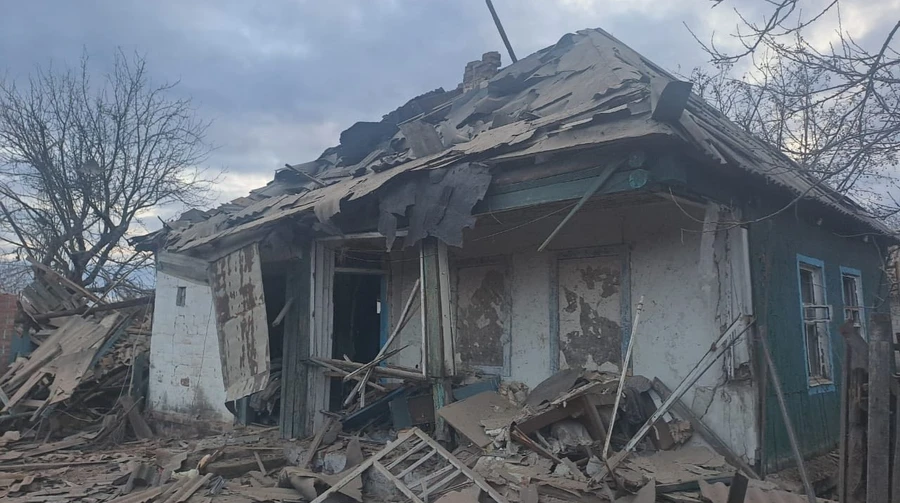 На Харьковщине в результате российского обстрела пострадал мужчина