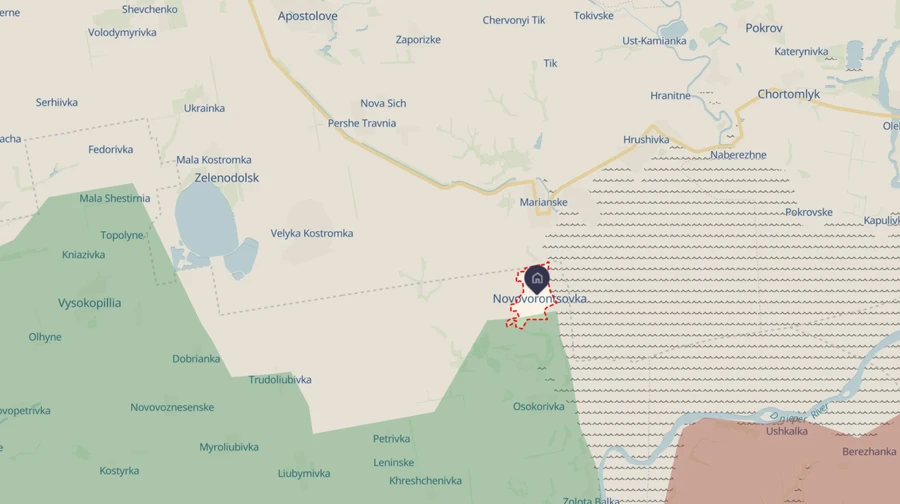 Russian strike kills man in Kherson Oblast