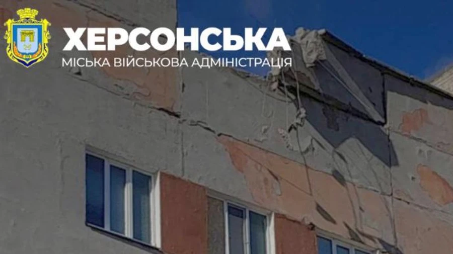 Россияне утром попали в детскую больницу в Херсоне