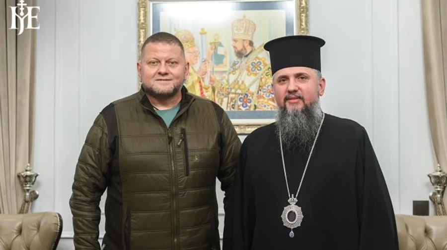 Епіфаній вручив Залужному орден святого Юрія Переможця